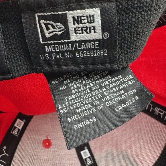 Kansas City Chiefs Hat Cap Red New Era 39THIRTY Stretch Fit Medium/Large NFL - Picture 5 of 5